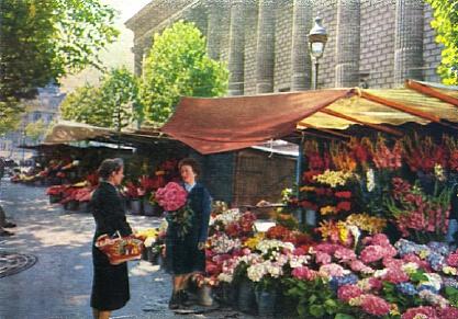 POSTAL 61388: Puesto de flores