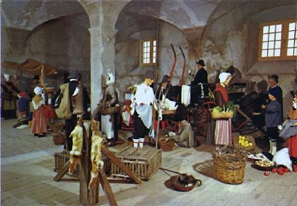 POSTAL 61414: Escena tradicional museo 2