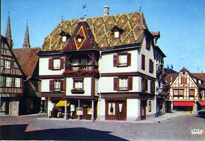 POSTAL 61416: Edificio pintoresco