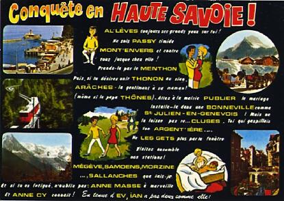 POSTAL 61418: Conquête en Haute Savoie!