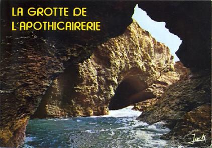 POSTAL 61426: La grotte de l apothicairerie