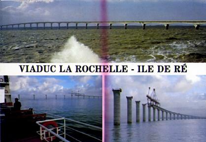 POSTAL 61434: Viaduc la rochelle – Ile de Re