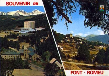 POSTAL 61435: Souvenir de Font Romeu