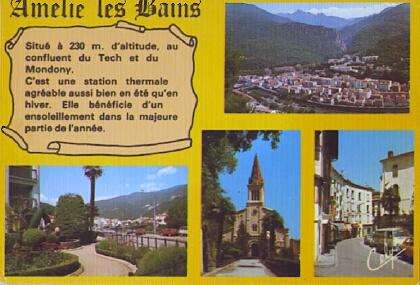 POSTAL 61437: Amelie les Bains