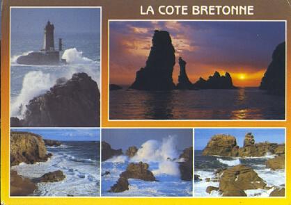 POSTAL 61455: La cote Bretonne