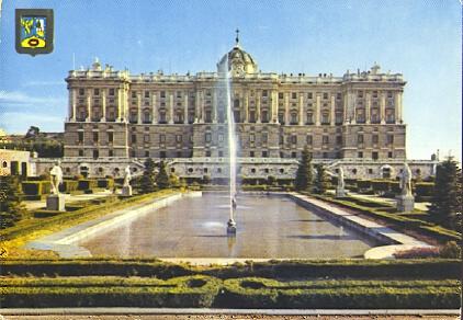 POSTAL 61463: Palacio Real Madrid