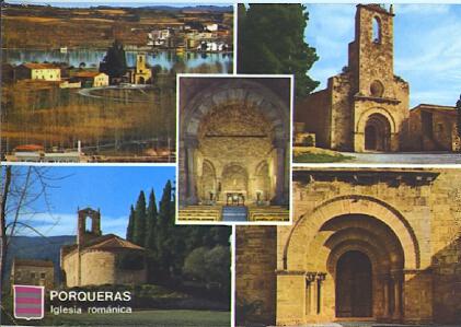 POSTAL 61468: Porqueras iglesia romanica