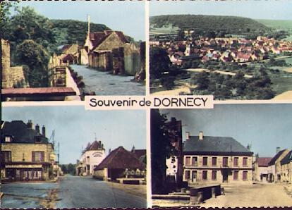 POSTAL 61490: Souvenir de Dornecy