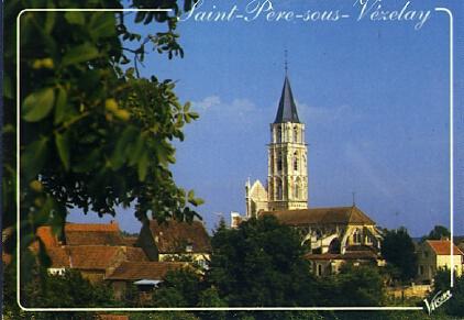 POSTAL 61503: Iglesia Saint Pere sous Vezelay