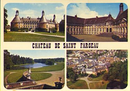 POSTAL 61504: Chateau de Saint Fargeau