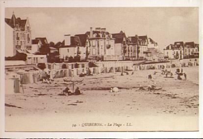 POSTAL 61519: Quiberon La Plage