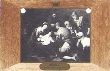 POSTAL 61550: Murillo La Adoracion de los pastores