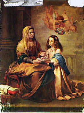 POSTAL 61580: Pintura de Murillo