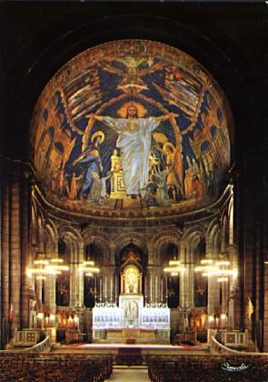 POSTAL 61588: Mosaico de basilica