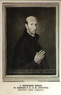 POSTAL 61594: Retrato S. Francesco Borgia
