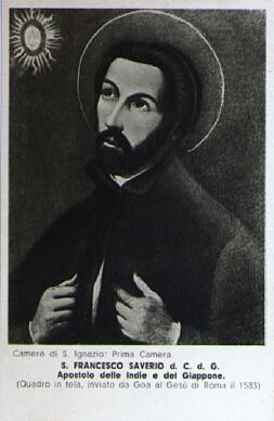 POSTAL 61596: Retrato S. Francesco Saverio