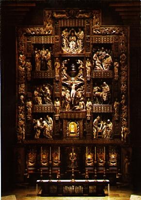 POSTAL 61613: Santuario Torreciudad retablo