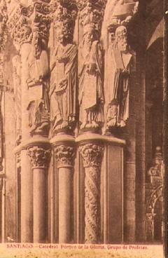 POSTAL 61615: Portico de la Gloria Santiago