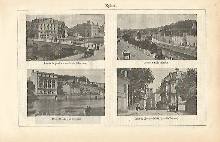 LAMINA ESPASA 16517: Epinal Francia
