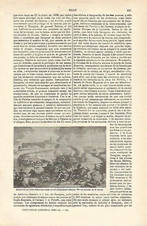 LAMINA ESPASA 16526: Batalla de las Eras