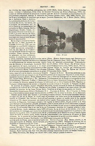 LAMINA ESPASA Alemania 16533: Canal de Erfurt Alemania