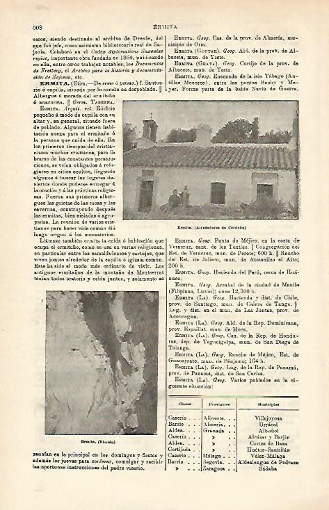 LAMINA ESPASA 16541: Ermita en los alrededores de Cordoba