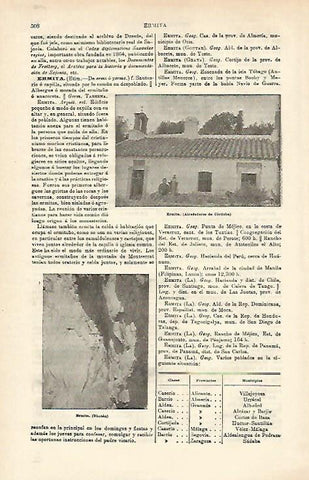LAMINA ESPASA 16541: Ermita en los alrededores de Cordoba