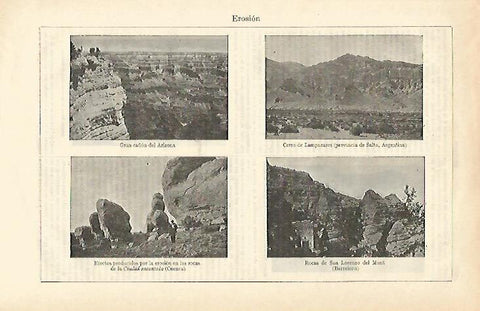 LAMINA ESPASA 16542: Erosion