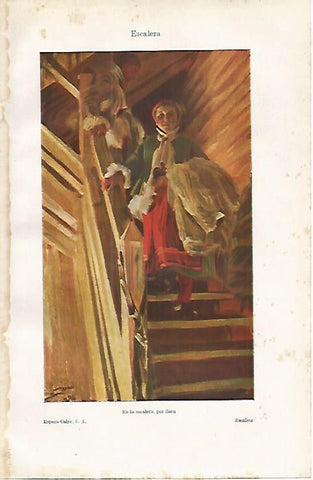 LAMINA ESPASA 16550: En la escalerapor Zorn