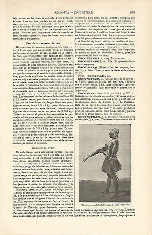 LAMINA ESPASA 16596: Escopetero español de 1506