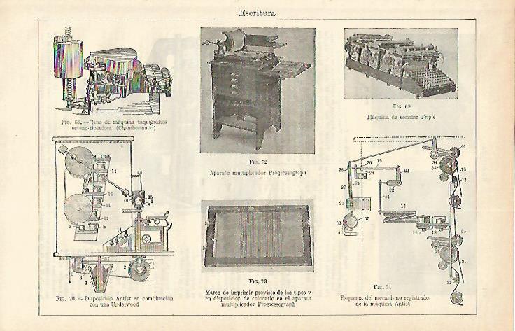 LAMINA ESPASA 16626: Maquina taquigraficas