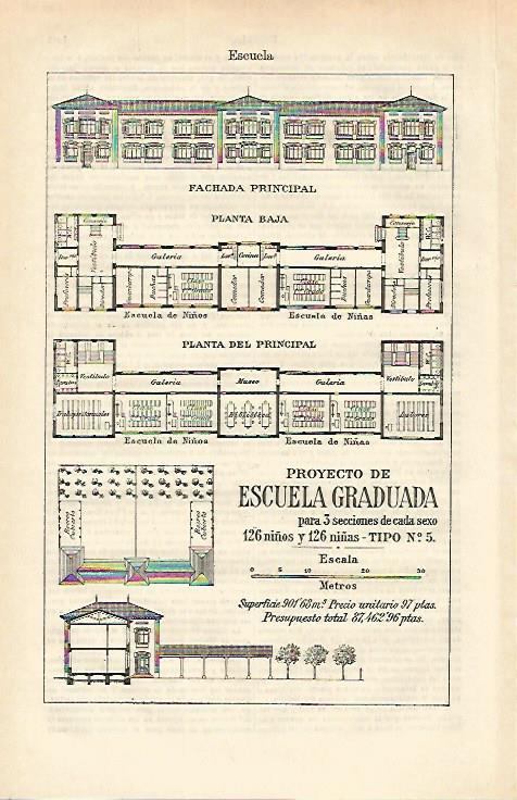 LAMINA ESPASA 16646: Proyecto de escuela graduada