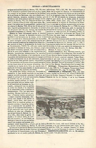 LAMINA ESPASA 16669: Llanura de Esdrelon Israel