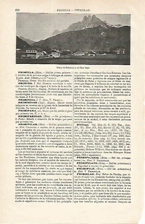 LAMINA ESPASA 16769: Fiera di Primiero