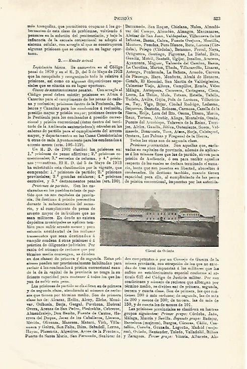 LAMINA ESPASA 16793: Carcel de Oviedo