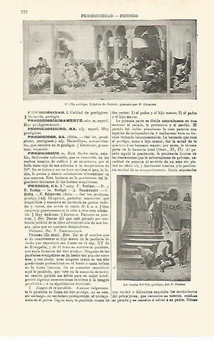 LAMINA ESPASA 16820:El hijo prodigo por Girardet