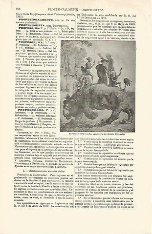 LAMINA ESPASA 16825: Profesores disputando por Michaells
