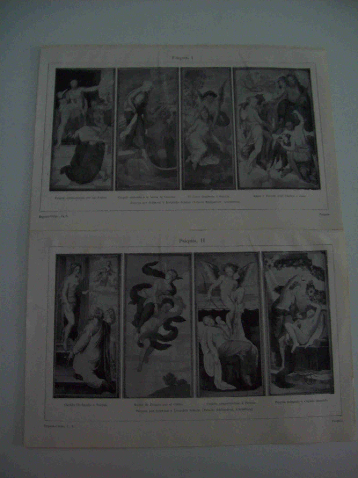LAMINA ESPASA 16853: Frescos de Schwind y Schultz en el Palacio Rudigsdorf
