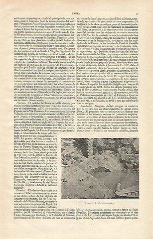 LAMINA ESPASA 16856: Roma la Cloaca Maxima