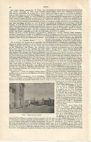 LAMINA ESPASA 16861: Iglesia del Quo Vadis en Roma