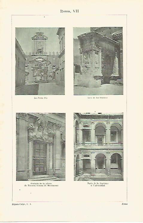 LAMINA ESPASA 16886: Imagenes de Roma