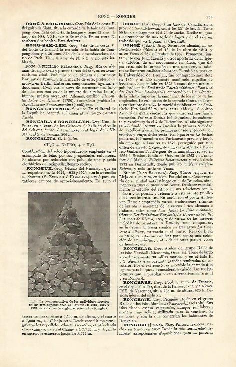 LAMINA ESPASA 16928: Monumento a los muertos en el Everest