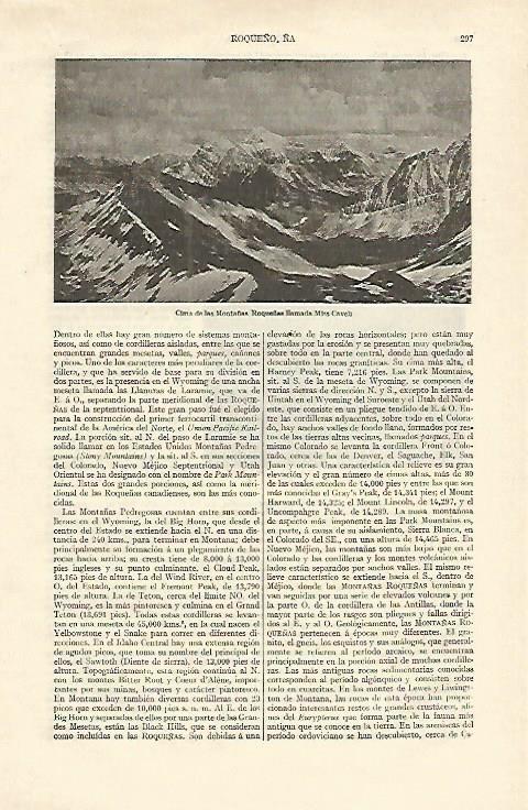 LAMINA ESPASA 16935: Montañas Miss Cavell