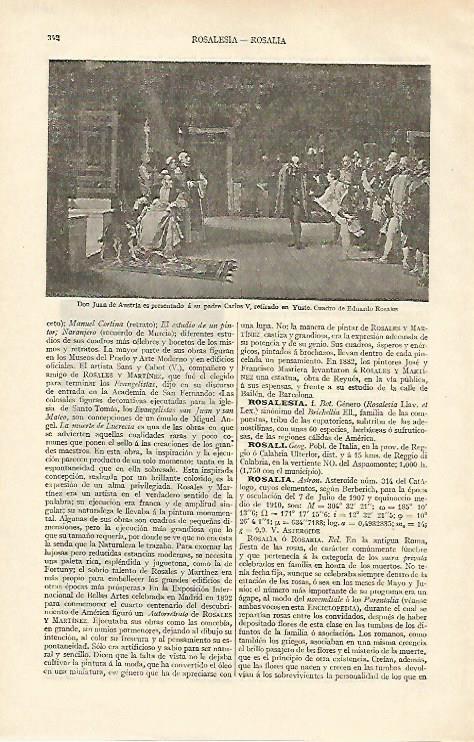 LAMINA ESPASA 16942: Juan de Austria es presentado a su padre por Rosales
