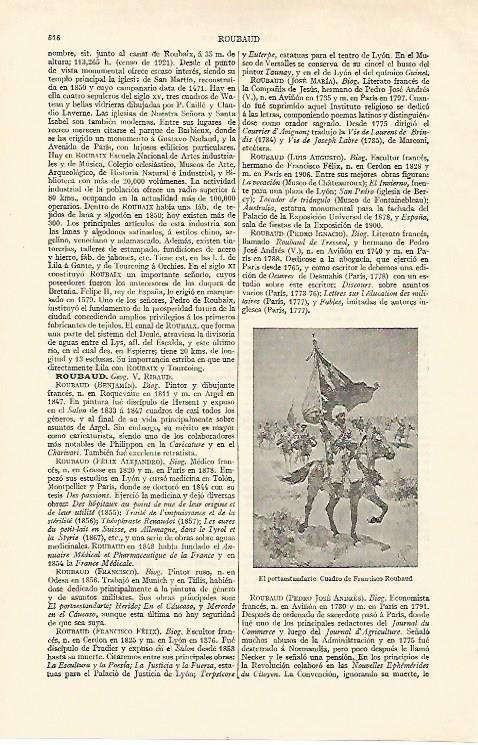 LAMINA ESPASA 16976: El portaestandarte por Roubaud