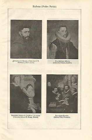 LAMINA ESPASA 16998: Retratos de Rubens