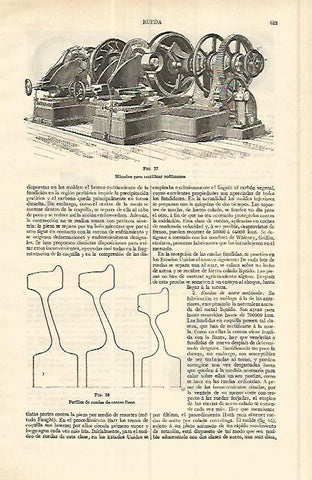 LAMINA ESPASA 17020: Maquina para rectificar rodamenes
