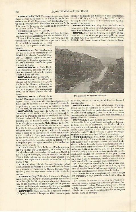 LAMINA ESPASA 17063: Gargantas del Ardeche