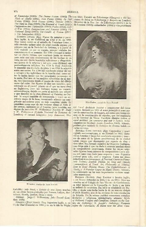 LAMINA ESPASA 17097: Miss Faden y El lector por Russell