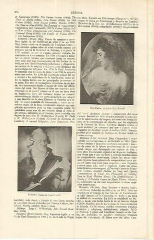 LAMINA ESPASA 17097: Miss Faden y El lector por Russell